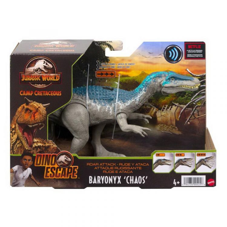 Mattel GWD06 Фигурка Mattel Jurrasic World Рычащий динозавр Цератозавр