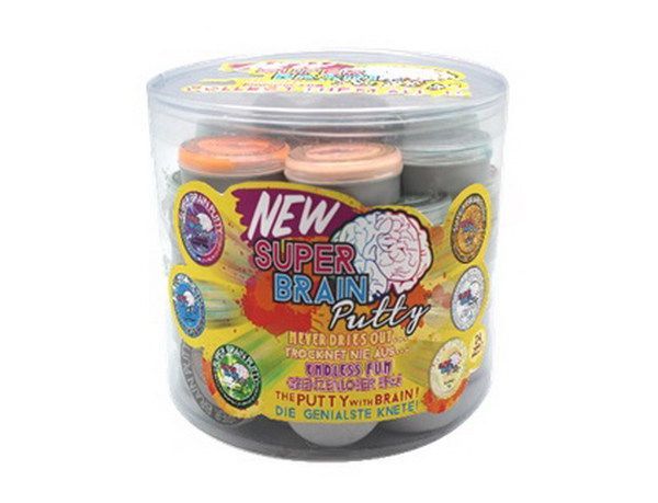 Jocker 34040 Жвачка для рук "Super Brain Putty", мини версия, 20 г