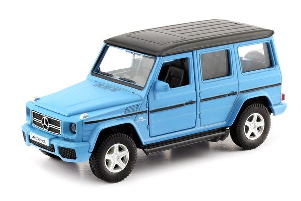 RMZ City 554991M(E) Машина металлическая Mercedes Benz G63, 1:35, матовый голубой