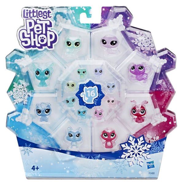 Hasbro E5480 LPS Набор из 16 коллекционных питомцев "Холодное царство"