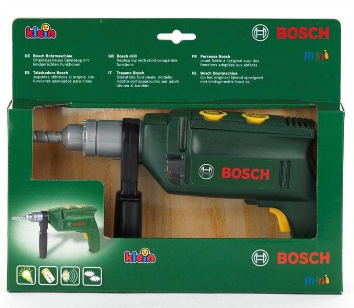 Klein 8410 Игрушечная дрель BOSCH со светом и звуком