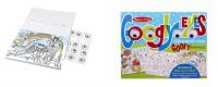 Melissa&Doug 5165 Раскраска Забавные животные с наклейками глазами, 35*28 см