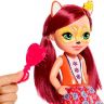 Mattel FRH53 Энчантималс Большая кукла с любимой зверюшкой Фелисити Лис, 32 см