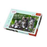 Trefl 13215 Пазлы «Дружные котята», 260 деталей