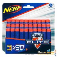 Hasbro A0351 Nerf Комплект стрел для бластеров Нерф, 30 шт.