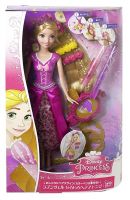 Mattel DFR35 Кукла Disney Принцесса - Рапунцель Стильные прически