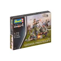 Revell 02532 Сборная модель Немецкие парашютисты, Вторая мировая война, 1:72