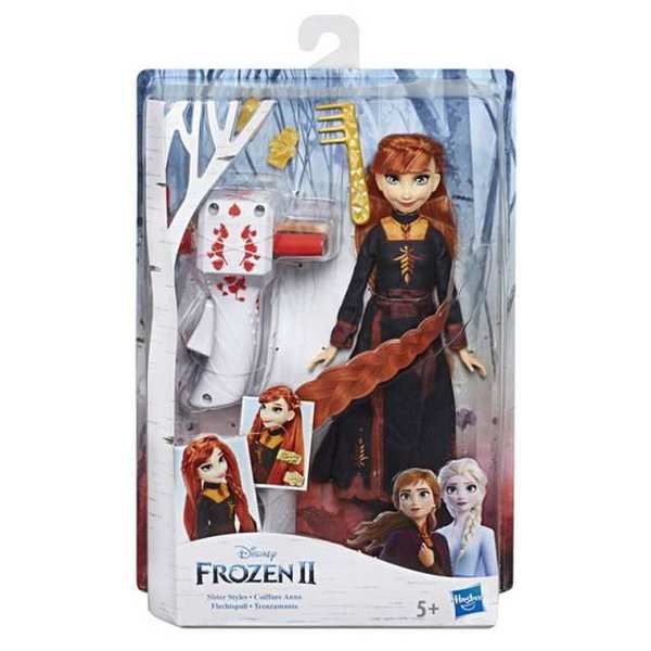 Hasbro E7003 Кукла Принцесса Дисней Холодное сердце 2 Магия причесок, Анна