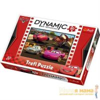 Trefl 35194 Пазл Динамик 3D-эффект Тачки 2, 50 деталей