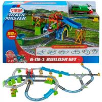 Mattel GBN45 Thomas&Friends Железная дорога 6 в 1 с моторизованным паровозиком Перси