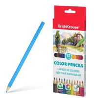 ErichKrause 49886ЕК Цветные карандаши ErichKrause 12 цветов трехгранные