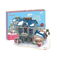 Cubic Fun P648h Christmas House 3D Пазл Рождественский домик сладостей