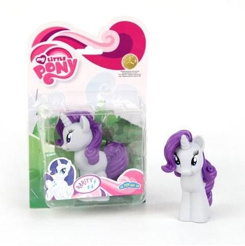 My Little Pony Пони Rarity 9 см, в блистере, ПВХ