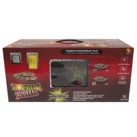 Abtoys C-00111 Танк боевой р/у, со световыми и звуковыми эффектами, имитация стрельбы