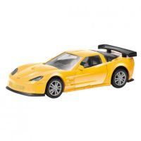 RMZ City 344005 Машина металлическая Chevrolet Corvette C6-R, 1:64, без механизмов, желтая