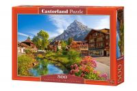 Пазл Castorland 500 деталей Кандерштег, Швейцария