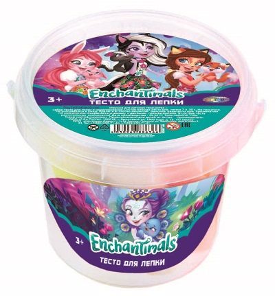 Centrum 88636 Тесто для лепки "Enchantimals",  7 цветов по 30 г + 2 формочки
