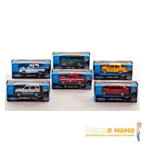 Welly 52020R Велли Модель машины 1:60, отечественные модели