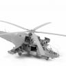 Звезда 7273 Сборная модель Советский ударный вертолет Ми-24А, 1:72