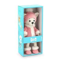 Orange Toys LD006 Lucky Doggy Мягкая игрушка Собачка Lucky Lili: Зимняя нежность, 25 см