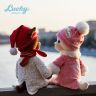 Orange Toys LD006 Lucky Doggy Мягкая игрушка Собачка Lucky Lili: Зимняя нежность, 25 см