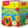 LORI Тдл-017 Пластишка Набор теста для лепки №14 (4 цвета по 70г)