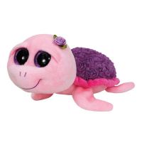TY 36185 Beanie Boo's Мягкая игрушка Черепашка Rosie (розово-фиолетовая),15 см
