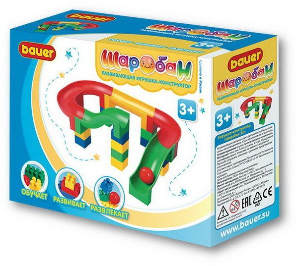 Мир пластика 553b Горка-конструктор Шаробан-2