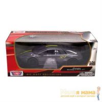 Motormax 73350 Коллекционная модель машины Laмborghini Murcielago LP6704 SV, 1:24, черный металик