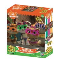 Prime 3D 32534-SBM Пазл 3D Super 44 котенка, сюжет №5, 100 элементов