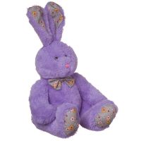 ABtoys (АБтойс) M2068/фиолетовый Мягкая игрушка Abtoys Кролик, фиолетовый, 23см