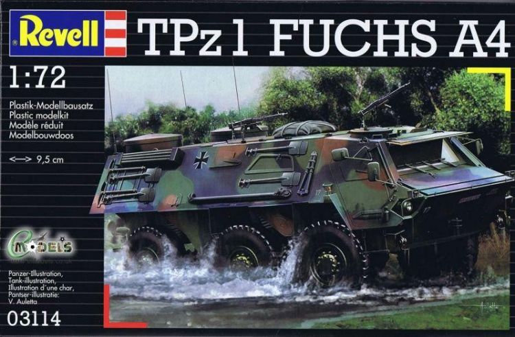 Revell 03114 Бронетранспортёр 1 Лиса, немецкий, 1:72