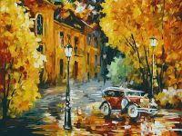 Раскраски по номерам на картоне. Город 30*40 см
