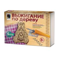 ФАНТАЗЁР 367302ФН Набор для творчества Фантазёр Выжигание по дереву Деревянная фигура Медведь