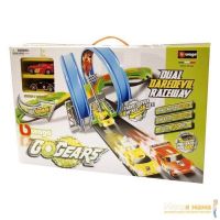 Bburago 18-30262 Трасса с 2-мя Треками и 2-мя инерц. машинами (GO GEAR)