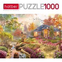 Hatber 1000ПЗ2-17104 Пазл Hatber Любимый сад 1000 элементов 680х480мм