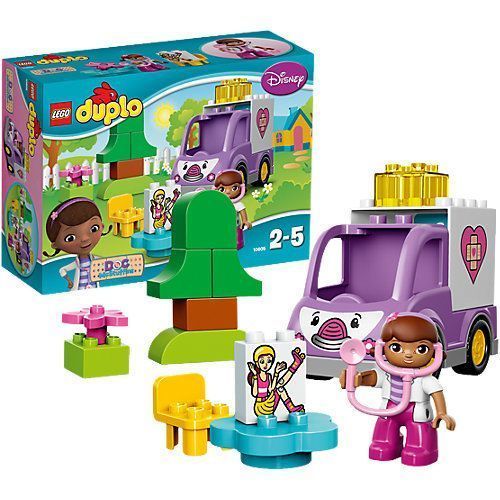 Lego Duplo 10605 Конструктор Лего Дупло Доктор Плюшева: Скорая помощь Рози, 16 деталей
