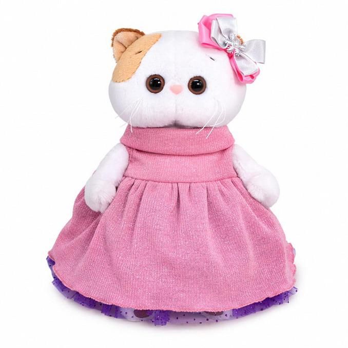 BUDI BASA LK24-068 Мягкая игрушка BUDI BASA Кошка Ли-Ли в платье с люрексом 24 см BUDI BASA LK24-068 Мягкая игрушка BUDI BASA Кошка Ли-Ли в платье с люрексом 24 см