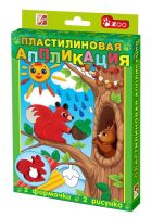 Набор Пластилиновая аппликация.Белочка