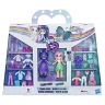 Hasbro E4273 MLP Equestria Girls Набор игровой Модный приговор с мини-куклами, Искорка и Флаттершай