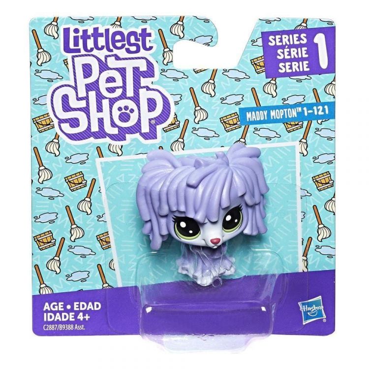 Hasbro C2887 LPS S1 Зверюшка Собачка Maddy Mopton (#1-121)