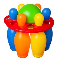 Junfa WA-D3234 Игровой набор Junfa Боулинг с шаром и 6 кеглями в держателе
