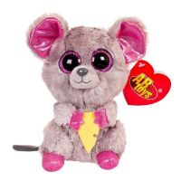 AB toys M0019 Мягкая игрушка Мышка серая, 15 см