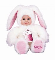 Unima 525201 Anne Geddes Кукла из серии "Детки-зайчики", 30 см