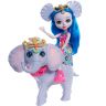 Mattel FKY73 Энчантималс Кукла Екатерина Слон и ее большой друг Антик