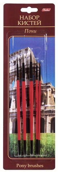 Hatber KSn-50905 Кисти Hatber Пони, круглые №1,2,3,4,5