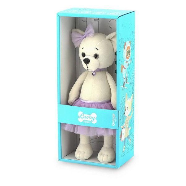 Orange Toys LD024 Lucky Doggy Мягкая игрушка Собачка Lucky Lili: Фиалка, 25 см