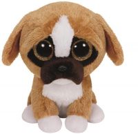 TY 36188 Beanie Boo's Мягкая игрушка Щенок боксера Brutus, 15 см