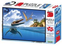 Prime 3D 10332-SBM Пазл 3D 500 Плезиоплевродон и орнитохейрус