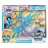 Hasbro B6011 MLP Пони «Хранители Гармонии»  Вондерболты Спитфайр и Соарин Звуковая Радуга (свет, звук)